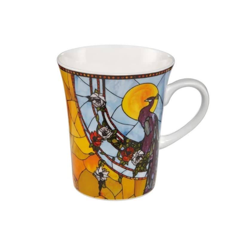 CUP PEACOCK BLUE