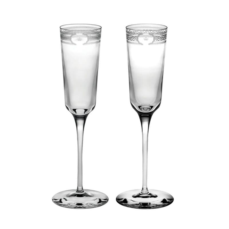 SET 2 FLUTES IVORY