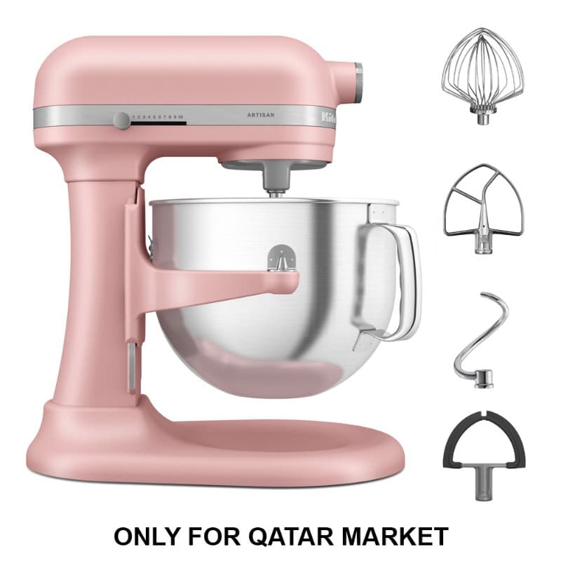 6.6L BOWL LIFT STAND MIXER - ARTISAN - DRIED ROSE