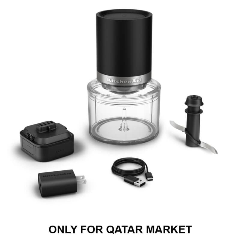 0.83L GO CORDLESS TOP DOWN CHOPPER - MATTE BLACK