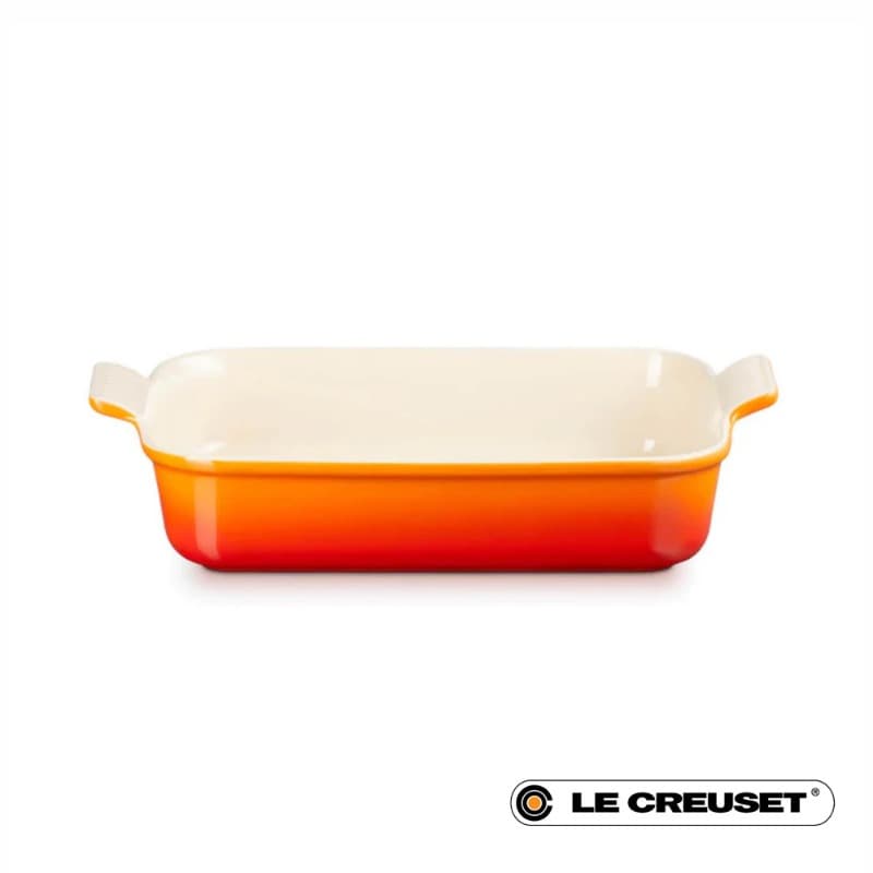 32CM HERITAGE RECTANGULAR BAKING DISH STONEWARE - VOLCANIC