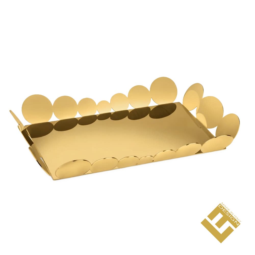 TRAY GOLD PLATED