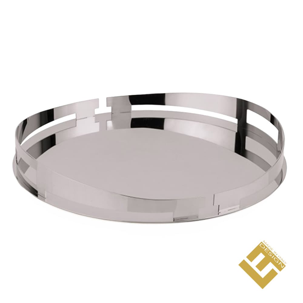 ROUND TRAY STAINLESS
