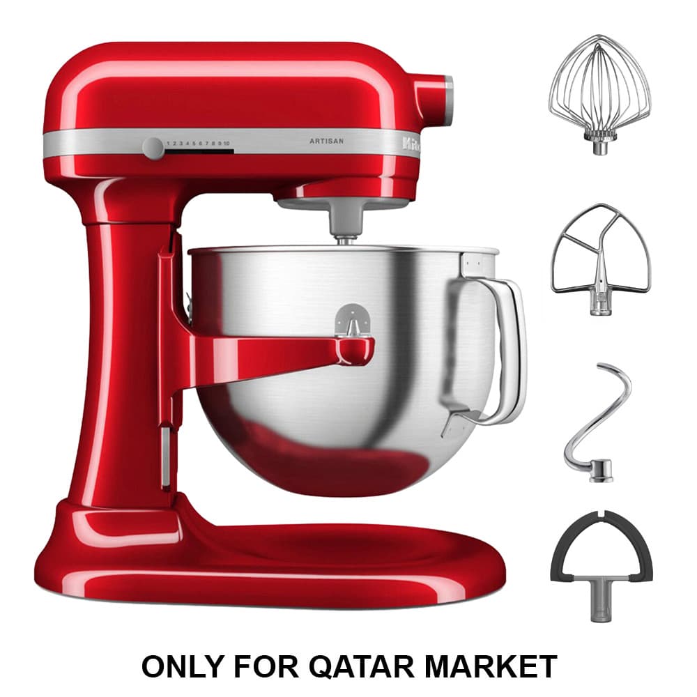 6.6L BOWL LIFT STAND MIXER - ARTISAN - CANDY APPLE