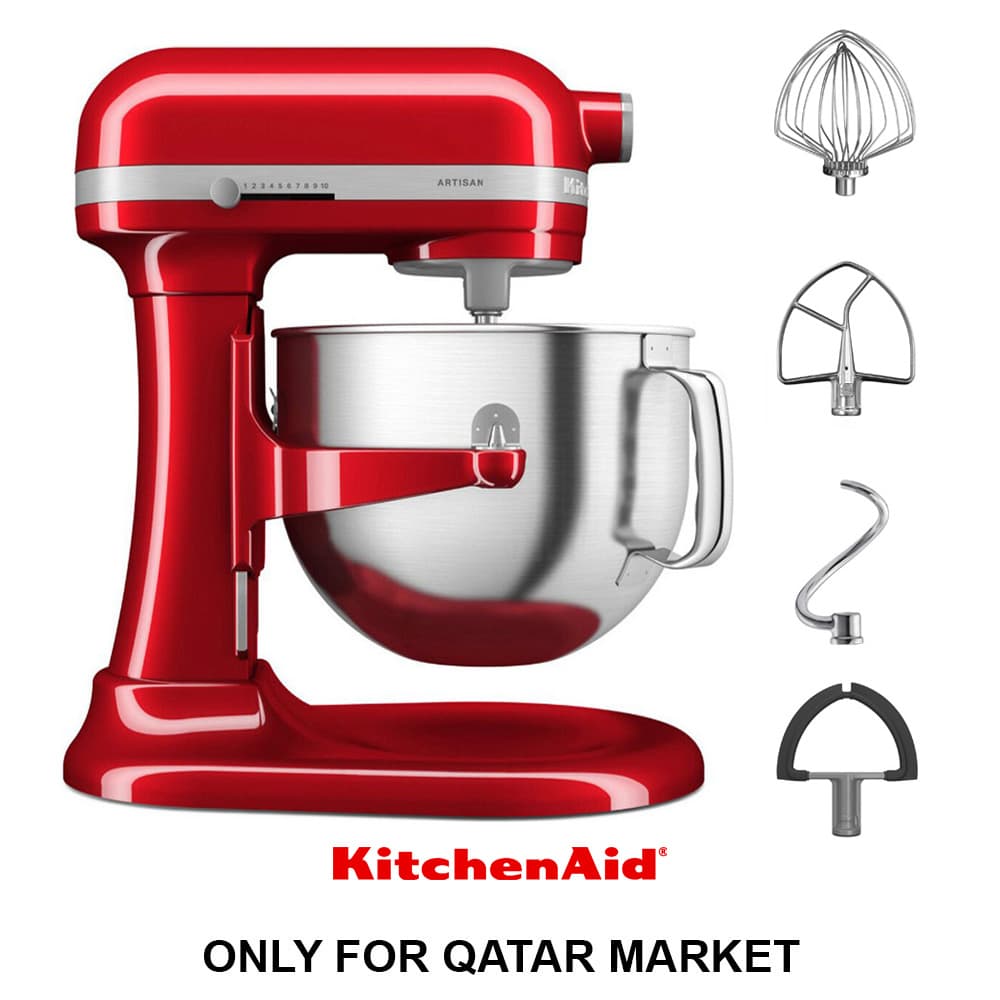 6.6L BOWL LIFT STAND MIXER - ARTISAN - CANDY APPLE
