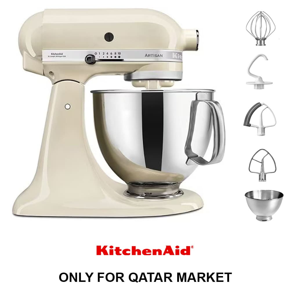 4.8L ARTISAN STAND MIXER - ALMOND CREAM