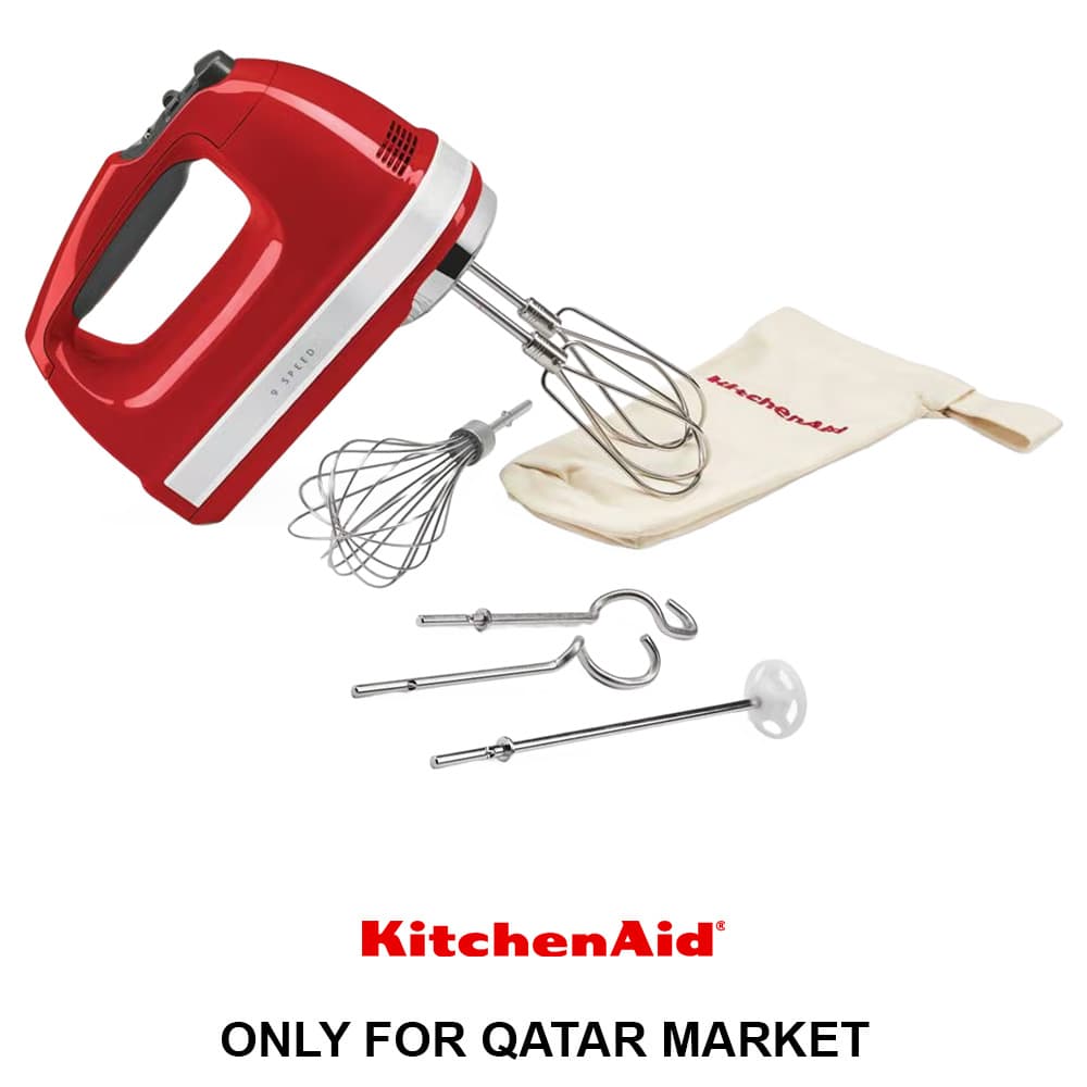 HAND MIXER 9 SPEED - EMPIRE RED