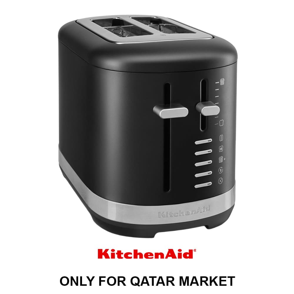 2 SLICE TOASTER - MATTE BLACK
