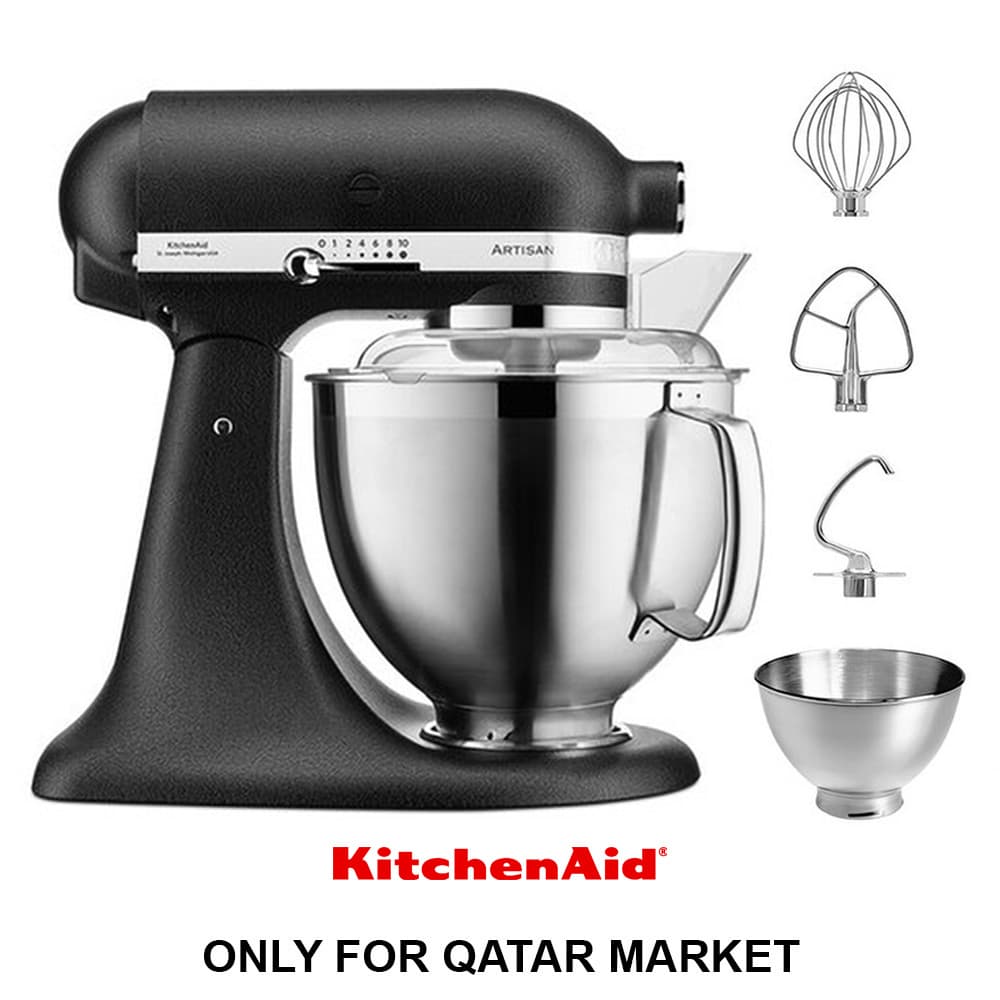 4.8L ARTISAN TILT-HEAD STAND MIXER PREMIUM - CAST IRON BLACK