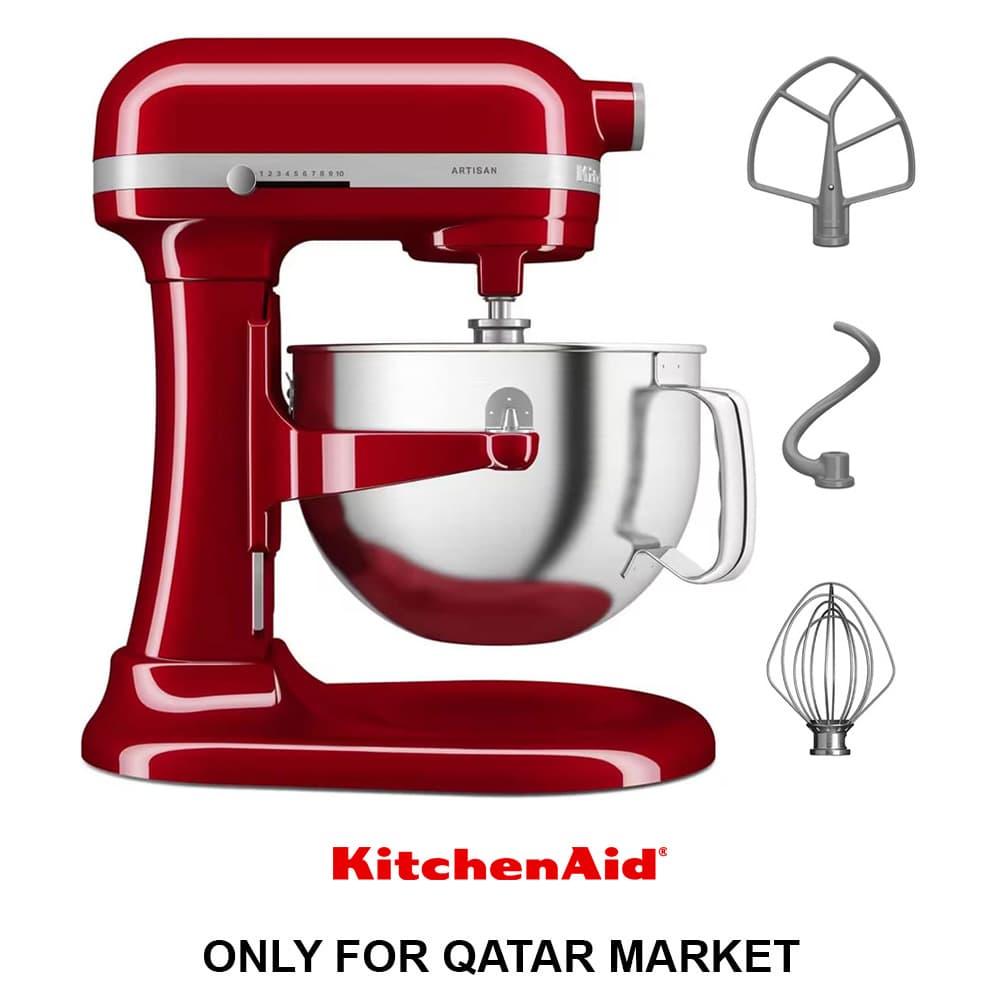 5.6L ARTISAN - LIFT BOWL STAND MIXER - EMPIRE RED