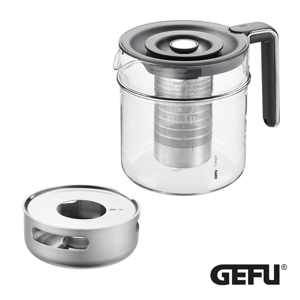 1500ML TEAPOT WITH TEA WARMER  T-PREP