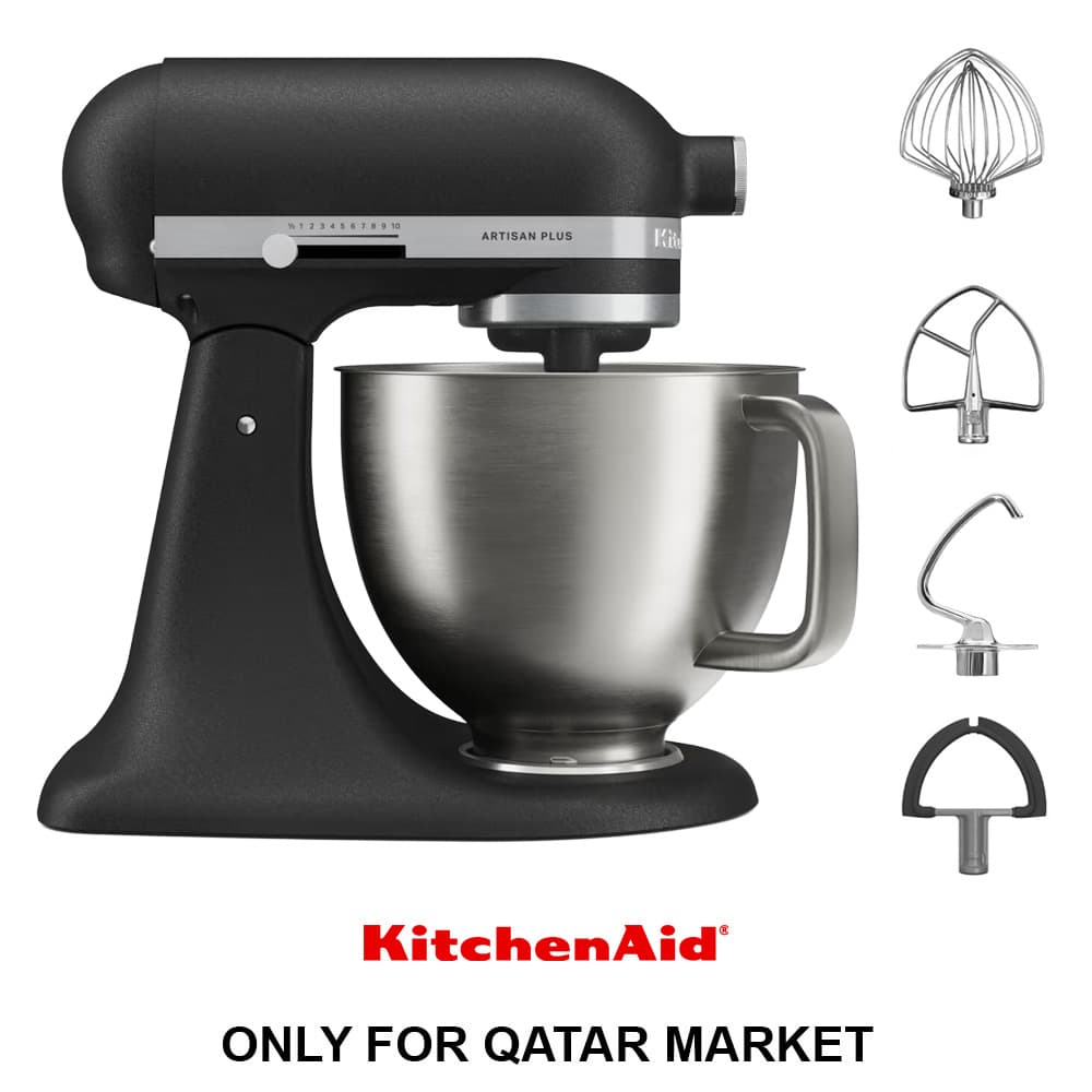 4.7L ARTISAN PLUS STAND MIXER - CAST IRON BLACK