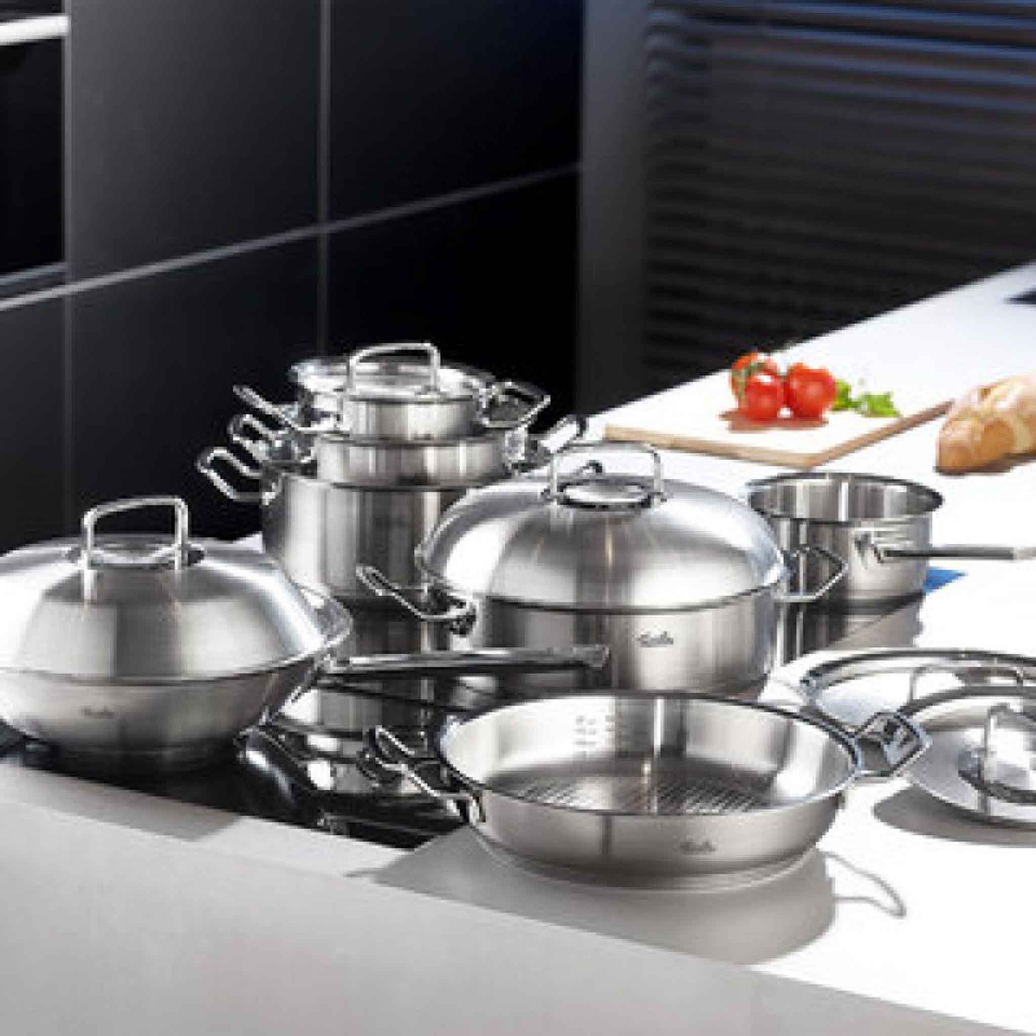Original-Profi Collection® Stainless Steel Saucepan with Lid - 16cm