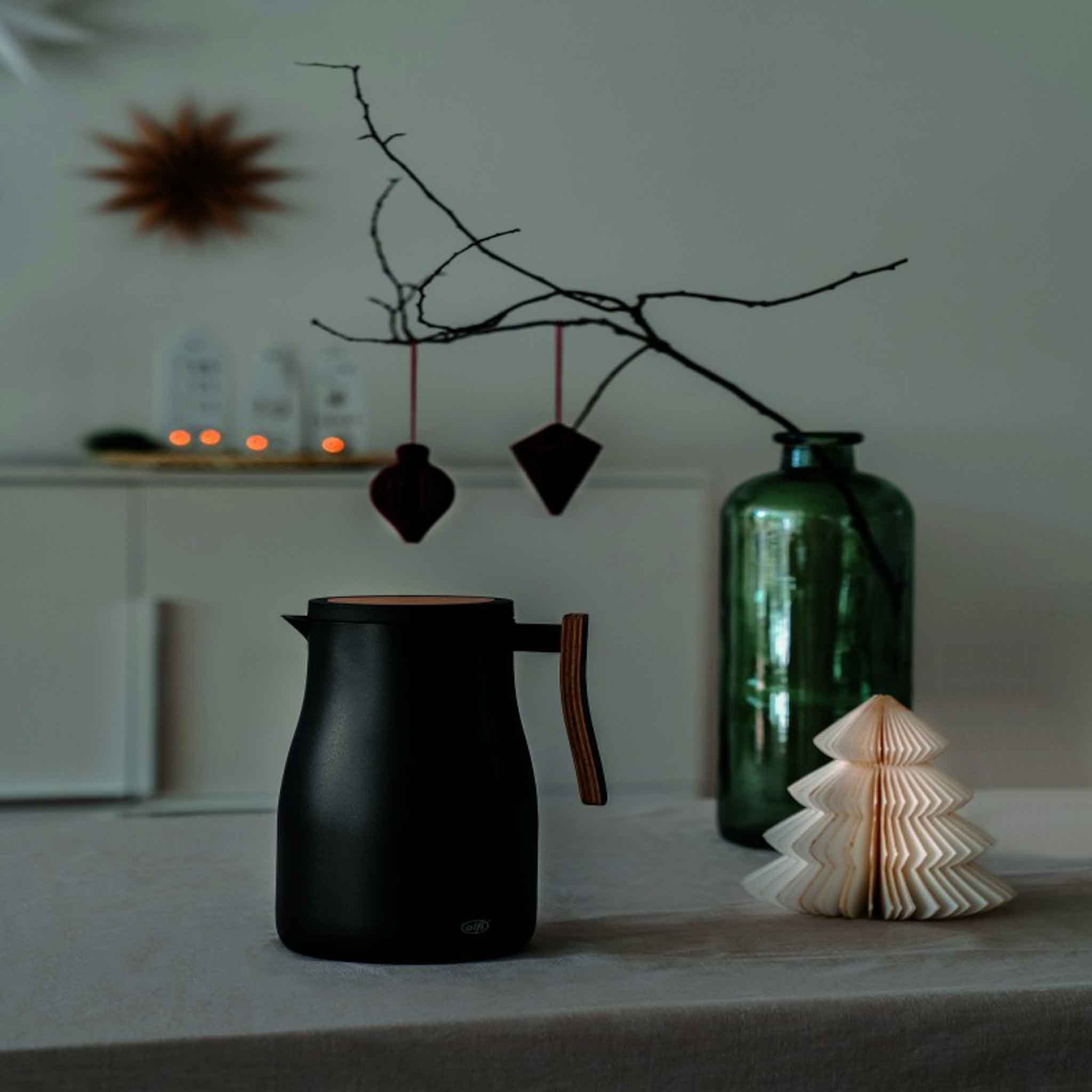 1.0L INSULATED CARAFE STUDIO ALLURE - BLACK MAT