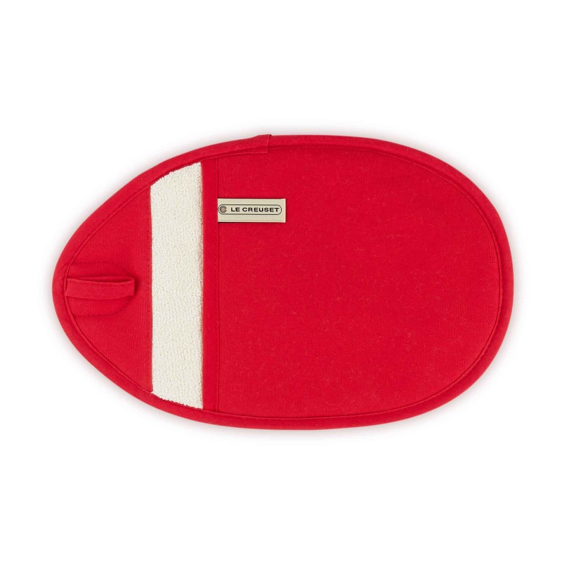 Le Creuset Oval Pot Holder Red