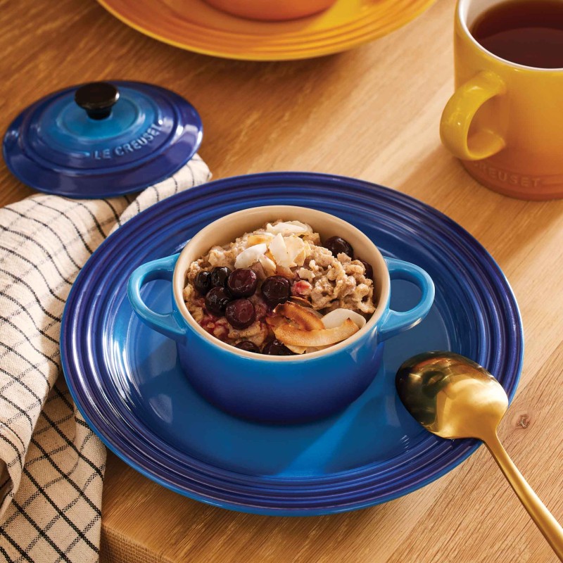 Le Creuset Stoneware Petite Round Casserole Azure