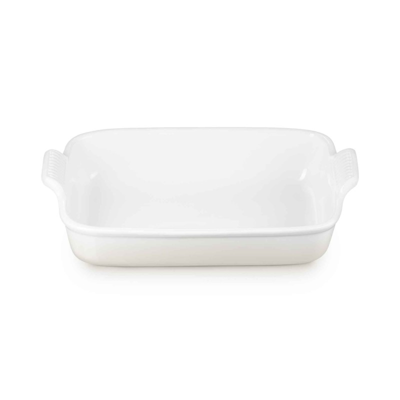 Le Creuset Stoneware Heritage Rectangular Dish 32cm Meringue