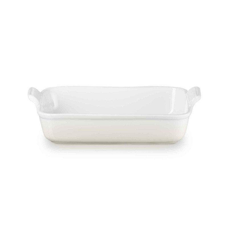 Le Creuset Stoneware Heritage Rectangular Dish 32cm Meringue