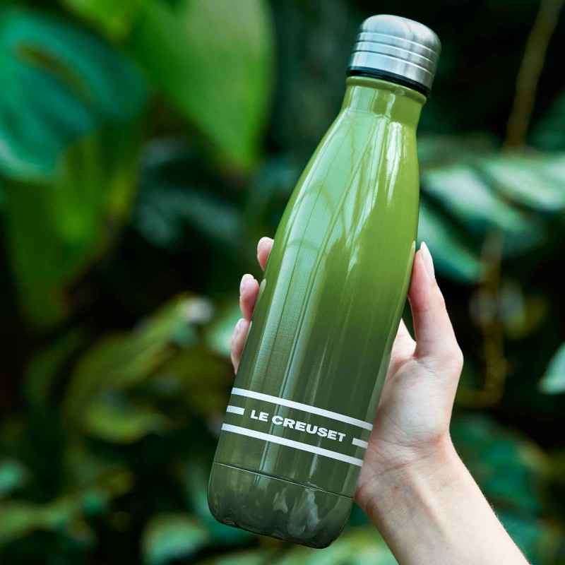 Le Creuset Hydration Bottle 500ml Bamboo