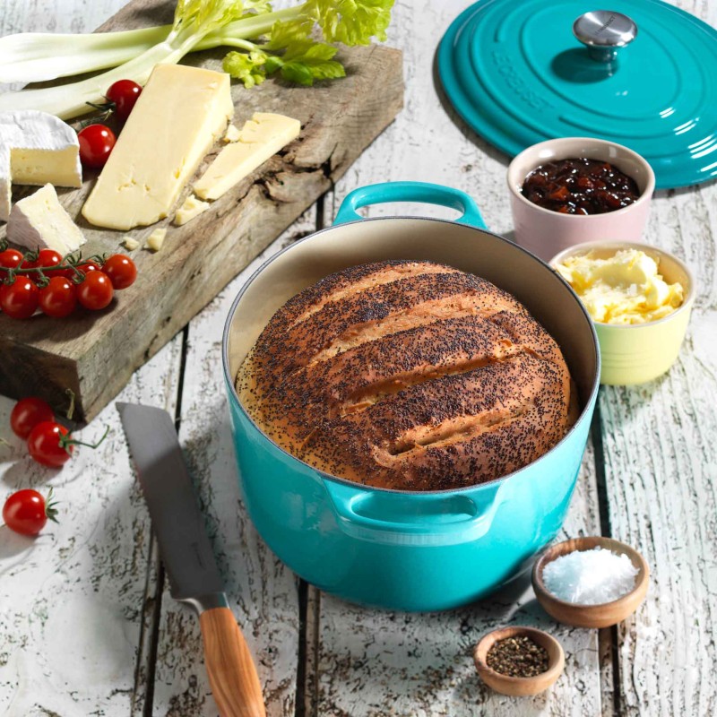 Le Creuset Signature Cast Iron Oval Casserole 29cm Teal