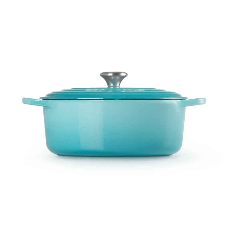 Le Creuset Signature Cast Iron Oval Casserole 29cm Teal