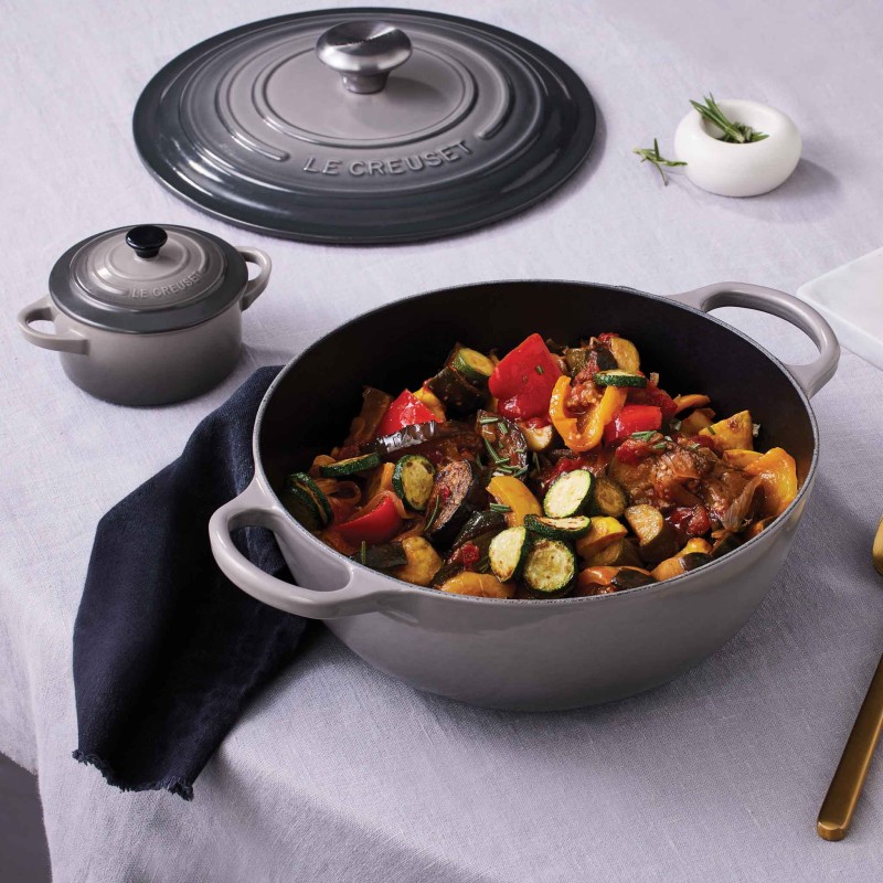 Le Creuset  Cast Iron Soup Pot  26cm Flint