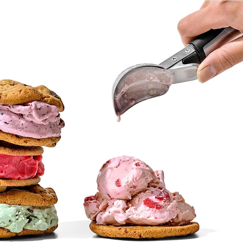 STL LEVER ICE CREAM SCOOP