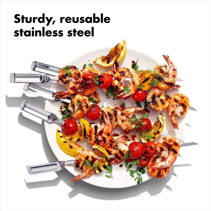 OXO GG 6 PIECE GRILLING SKEWER SET