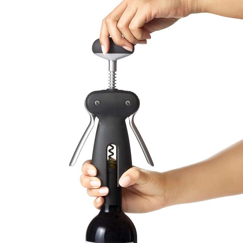 WINGED CORKSCREW W/REMOVABLE FOIL CUTTER