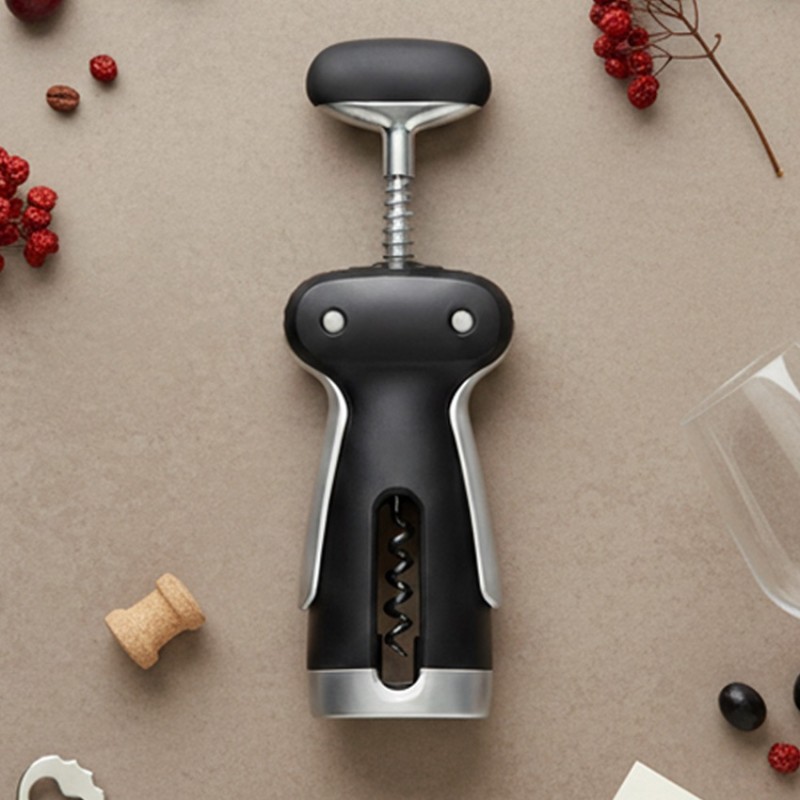 WINGED CORKSCREW W/REMOVABLE FOIL CUTTER