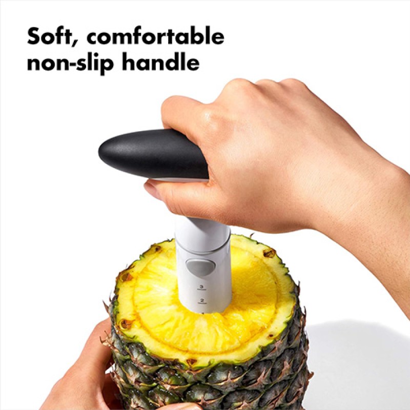 RATCHETING PINEAPPLE SLICER