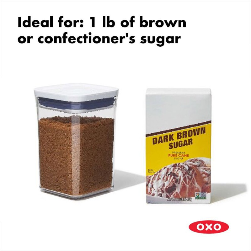 POP CONTAINER SMALL SQUARE SHORT