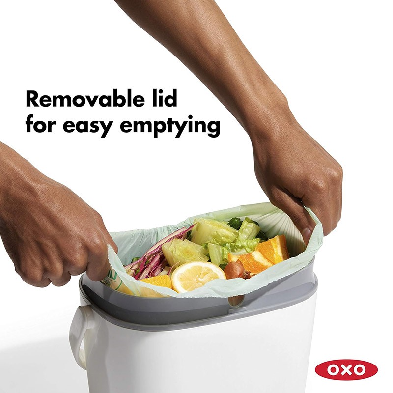 GG EASY-CLEAN COMPOST BIN WHITE