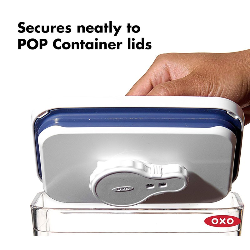 3-PC RECTANGLE POP CONTAINER SET WITH SCOOP