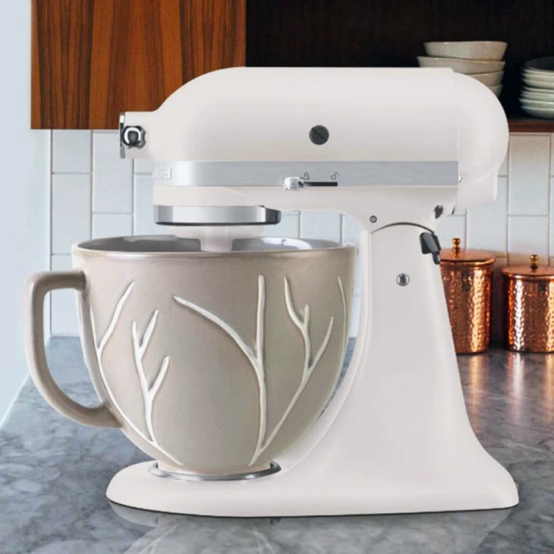 4.8L CERAMIC BOWL - TEXTURED