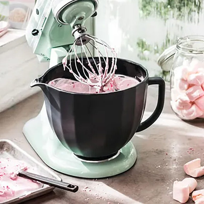 4.7L CERAMIC MIXING BOWL - BLACK SHELL