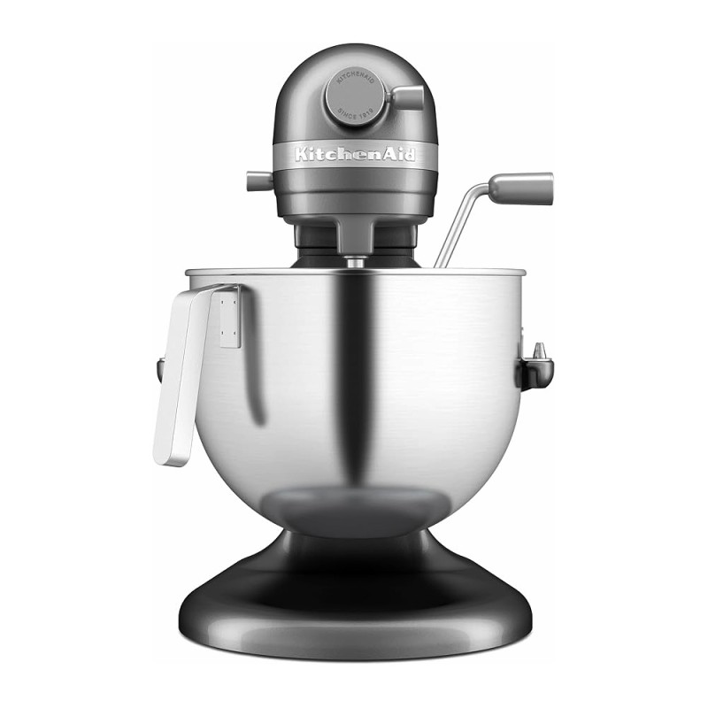 6.6L STAINLESS STEEL MIXING BOWL - J HANDLE -  BRUSHED