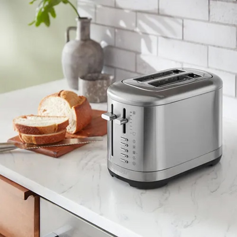 2 SLICE TOASTER - STAINLESS STEEL