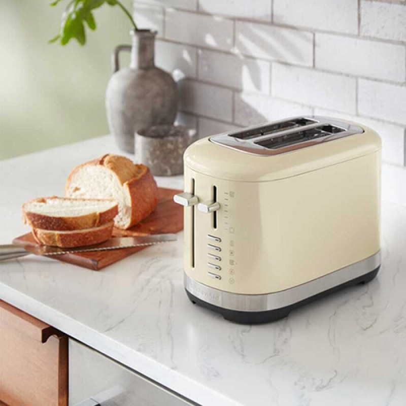 2 SLICE TOASTER - ALMOND CREAM