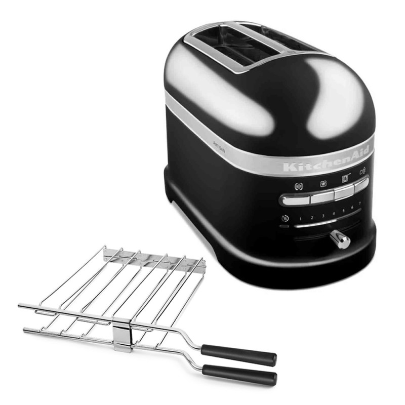 TOASTER 2 SLICE - ARTISAN -  CAST IRON BLACK