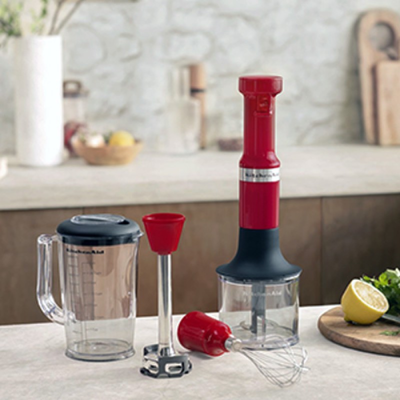 HAND BLENDER WITH ACCESSORIES - EMPIRE RED