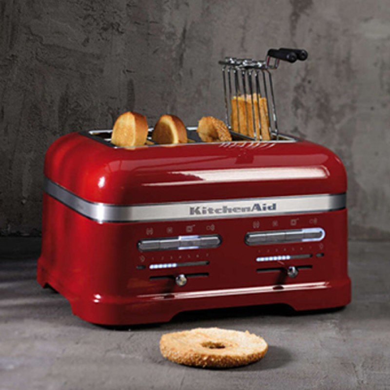 TOASTER 4-SLICE - ARTISAN - CANDY APPLE