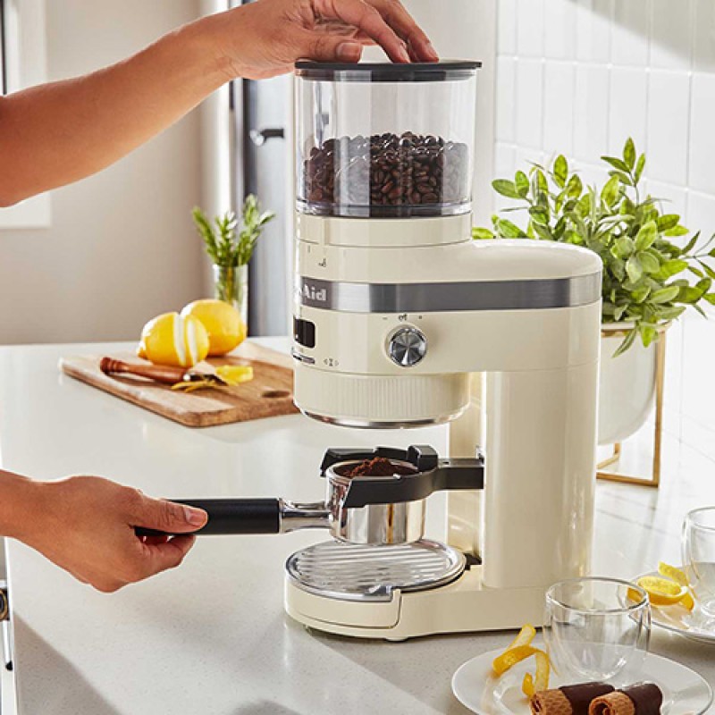 ARTISAN COFFEE GRINDER - ALMOND CREAM