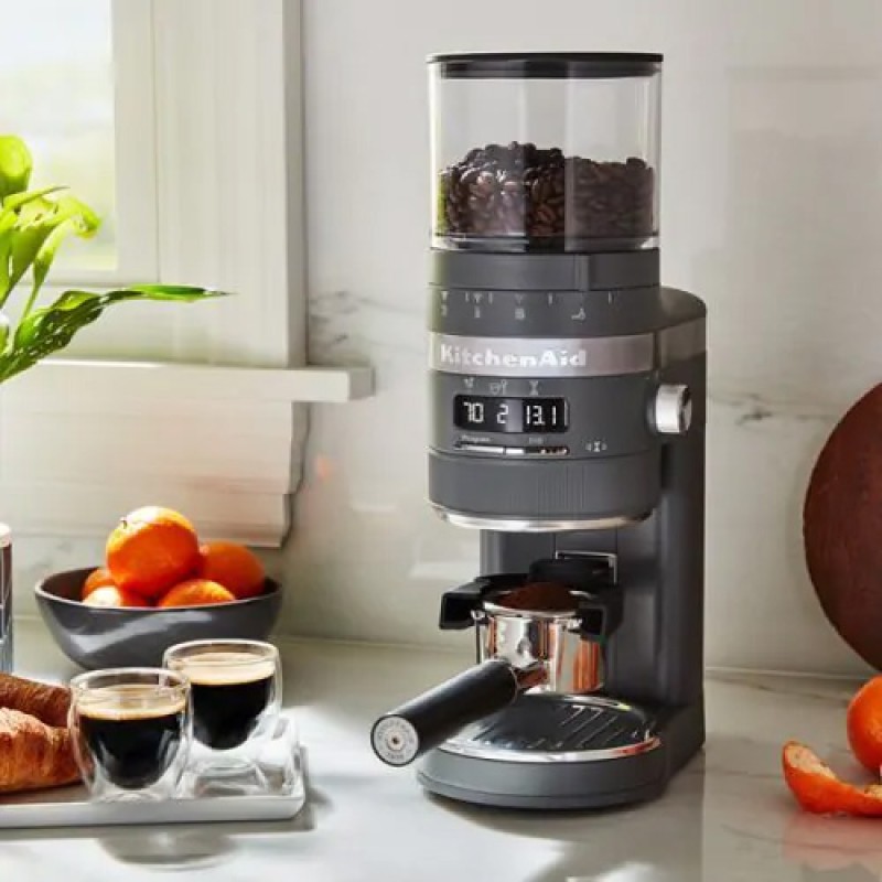 ARTISAN COFFEE GRINDER - CHARCOAL GREY