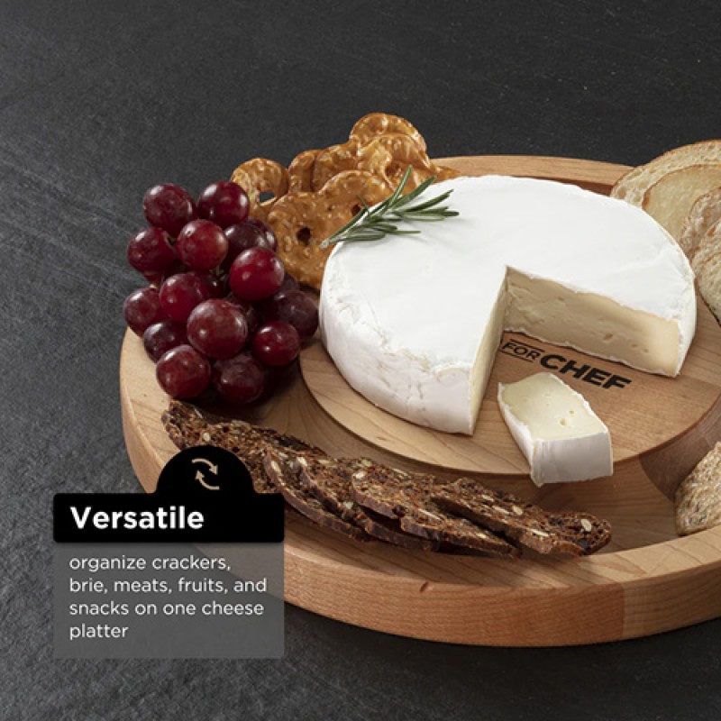 CRACKER & CHEESE BOARD HARD MAPLE