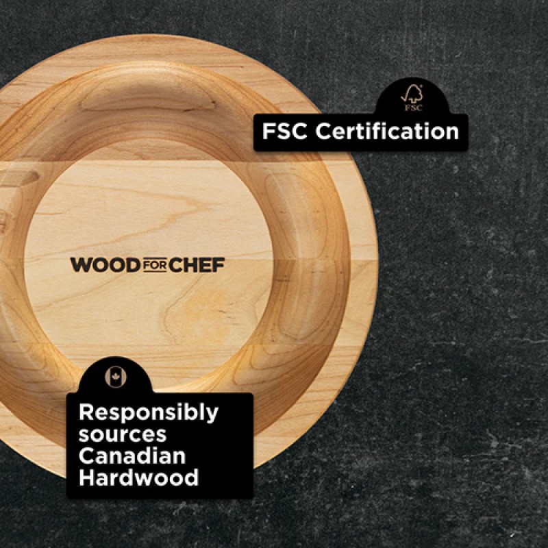 CRACKER & CHEESE BOARD HARD MAPLE