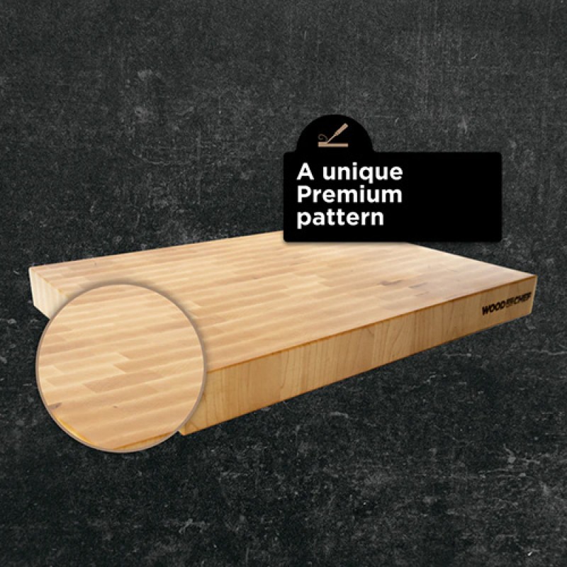 BUTCHER BLOCK PRO RAISED HARD MAPLE