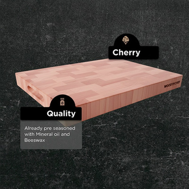 BUTCHER BLOCK PRO RAISED CHERRY