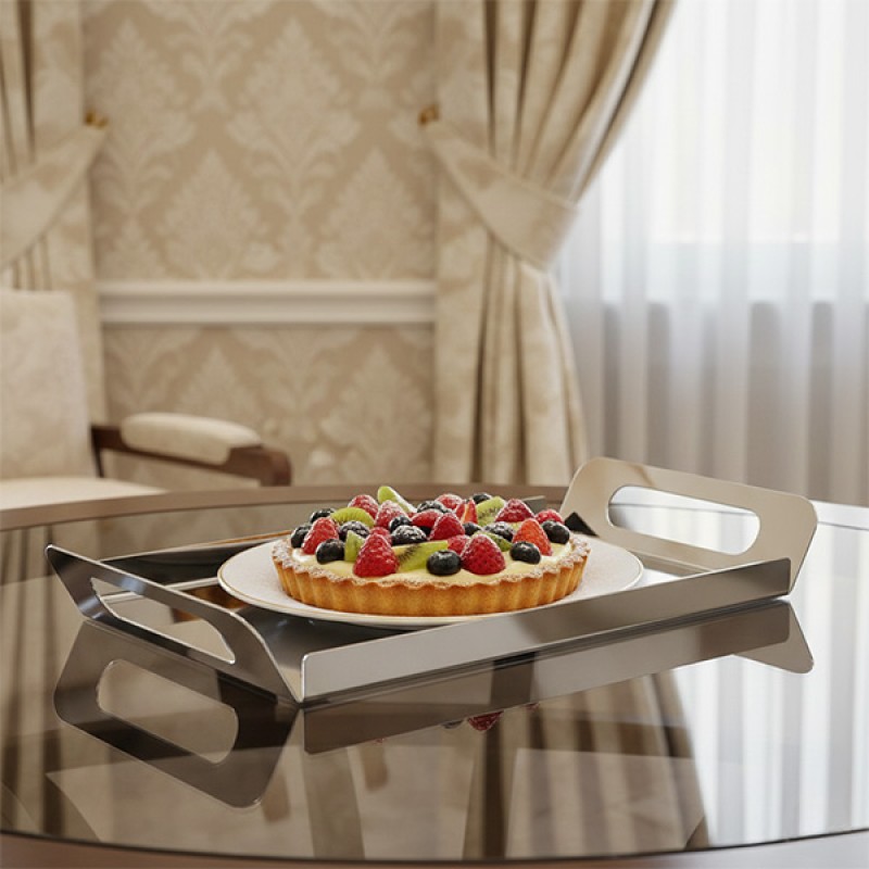 TRAY STAINLESS STEEL