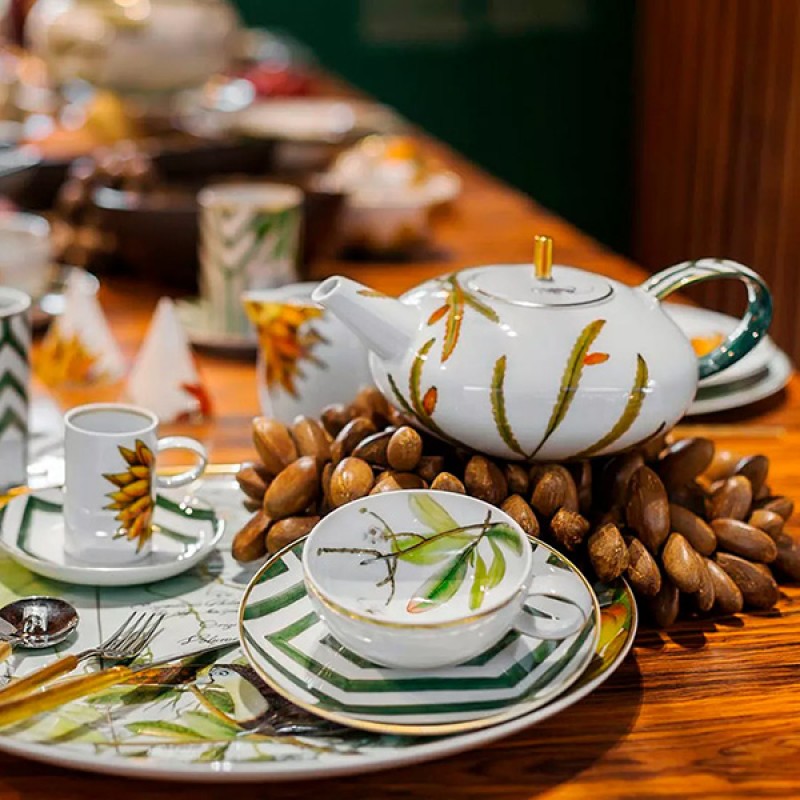 TEA CUP & SAUCER AMAZONIA